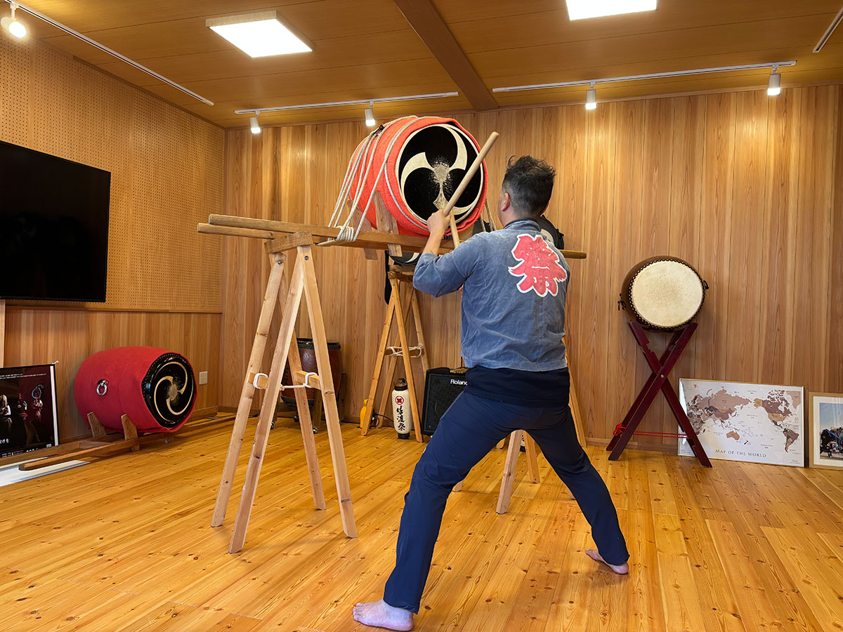 Onidaiko (Traditional Drum Dance) Experience on Sado Island_1